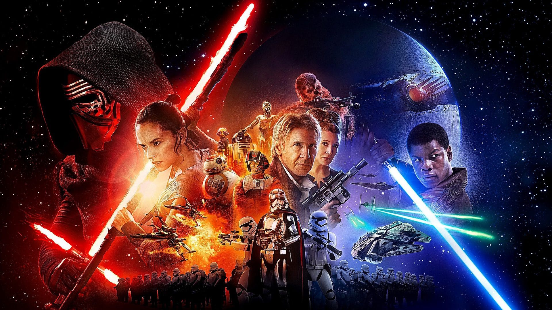 A movie called Star Wars draws in a lot of young people due to its entertaining themes